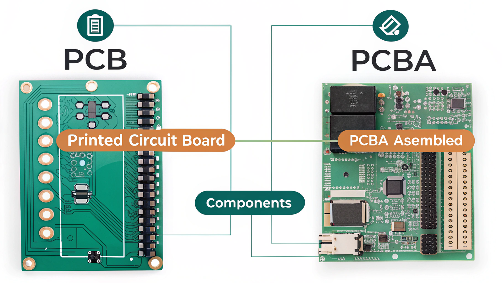 What Is The Difference Between PCB And PCBA? A Complete Guide ...