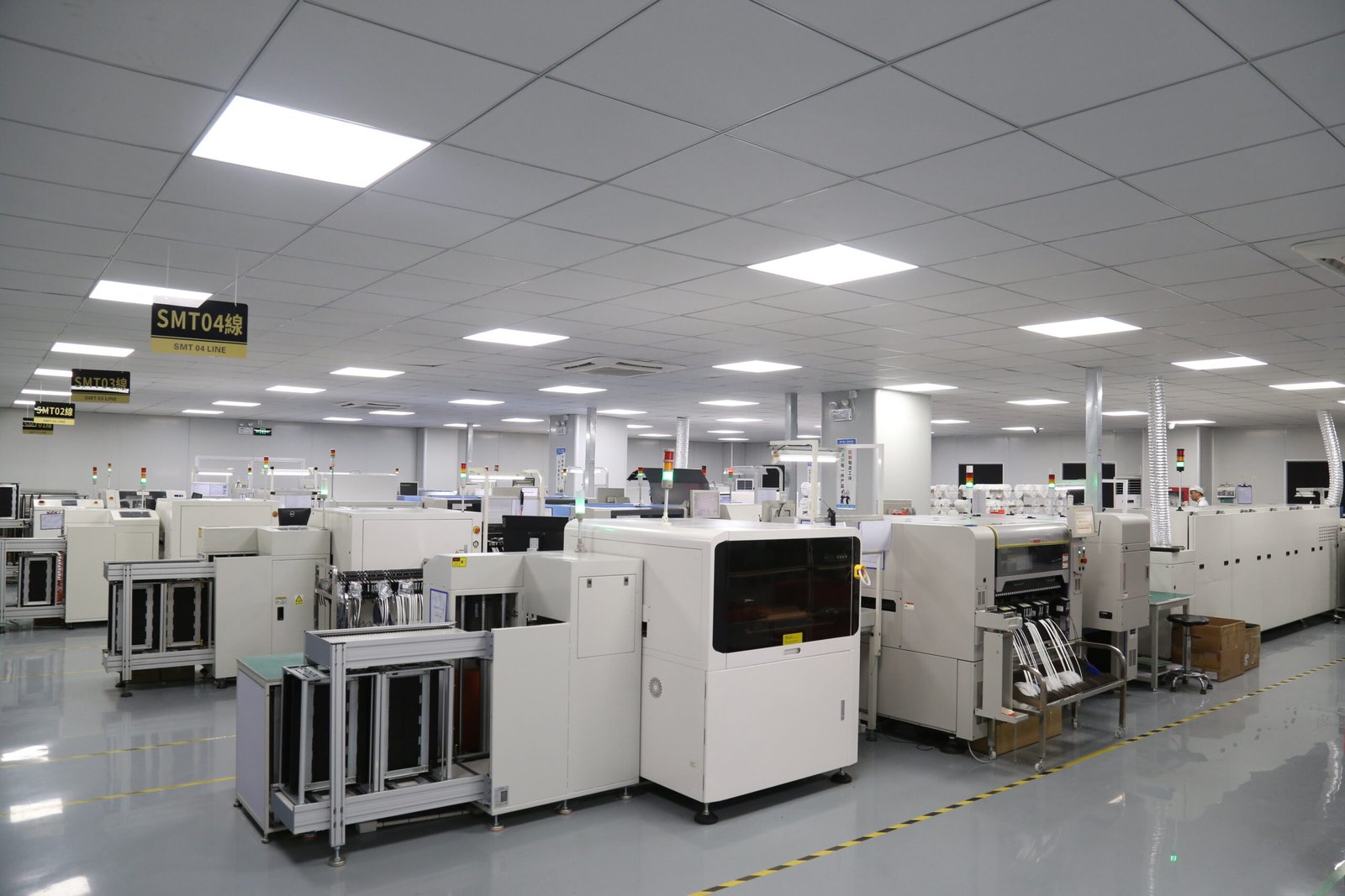 PCBA Assembly Overview PCBA assembly line overview